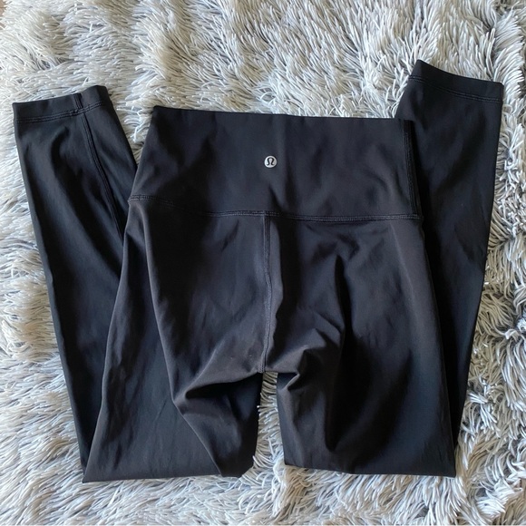 Lululemon Wunder Under High-Rise Crop 23" Full-On Luxtreme, Size 4 - Picture 3 of 7